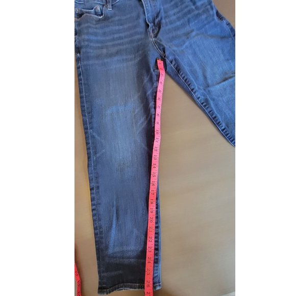 MEN EXPRESS JEANS Slim Dark Wash 4-Way Hyper Stretch Jeans - Picture 13 of 14